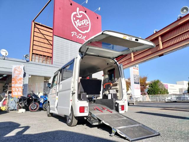 NV100クリッパーリオ 4WD 福祉車輌 バックカメラ 両側スライドドア ナビ レーンアシスト 衝突被害軽減システム オートライト スマートキー 電動格納ミラー ベンチシート AT ESC エアコン パワーステアリング(25枚目)