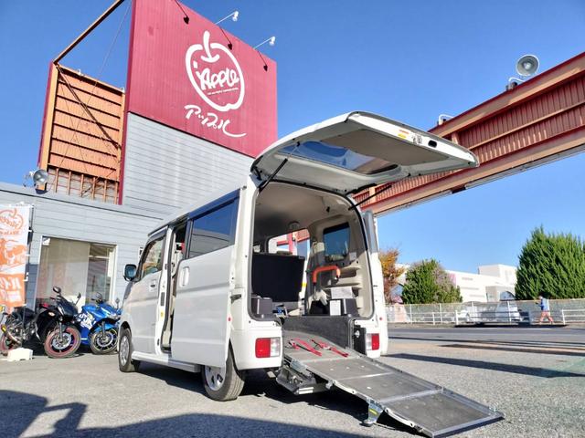 NV100クリッパーリオ 4WD 福祉車輌 バックカメラ 両側スライドドア ナビ レーンアシスト 衝突被害軽減システム オートライト スマートキー 電動格納ミラー ベンチシート AT ESC エアコン パワーステアリング(26枚目)