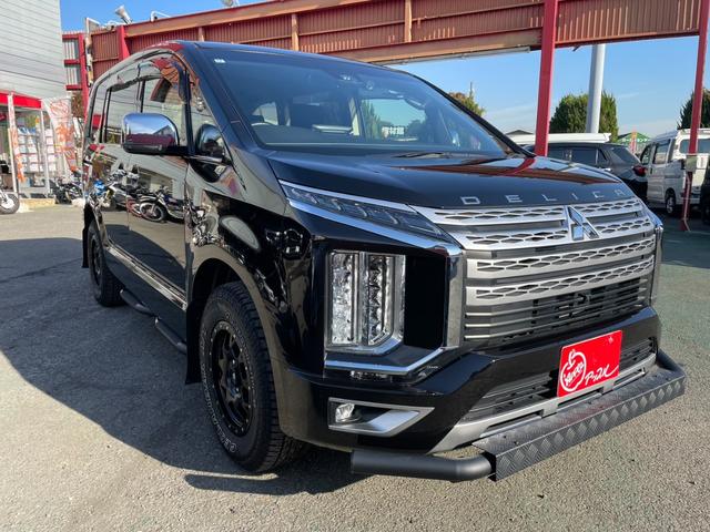 デリカD:5 P アルパイン11型ナビ フルセグ フロント/サイド/リアガード ガナドールマフラー 全方位モニター オートステップ 両側Pスライド Pバックドア レーダークルーズ シート/ステアヒーター AC100V(55枚目)