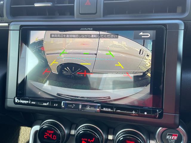 ＧＲ８６ ＲＣ　アルパイン９インチナビ　６ＭＴ　Ｂカメラ　アイサイト　フルセグ　障害物センサー　レーダークルーズ（10枚目）