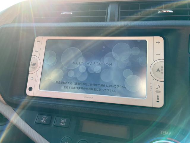 アクア Ｓ　Ｂカメラ　スマートキー　ワンセグ　オート付ライト　オートエアコン　ＥＴＣ　ウィンカーミラー　ライトレベライザー　バニティミラー　外１５ＡＷ（5枚目）