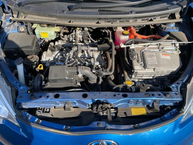 アクア Ｓ　Ｂカメラ　スマートキー　ワンセグ　オート付ライト　オートエアコン　ＥＴＣ　ウィンカーミラー　ライトレベライザー　バニティミラー　外１５ＡＷ（34枚目）