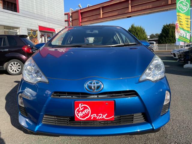 アクア Ｓ　Ｂカメラ　スマートキー　ワンセグ　オート付ライト　オートエアコン　ＥＴＣ　ウィンカーミラー　ライトレベライザー　バニティミラー　外１５ＡＷ（39枚目）