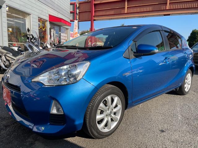 アクア Ｓ　Ｂカメラ　スマートキー　ワンセグ　オート付ライト　オートエアコン　ＥＴＣ　ウィンカーミラー　ライトレベライザー　バニティミラー　外１５ＡＷ（44枚目）