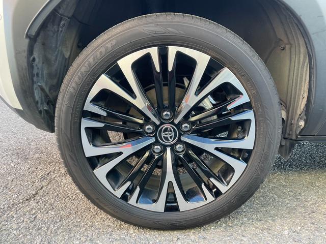 ヤリスクロス ワンオーナー パノラミックビューモニター アドバンストパーク BSM レーダークルーズ シートヒーター ステアヒーター AC100V ETC2.0 前後ドラレコ アームレスト ハーフレザー 純18AW(58枚目)