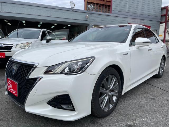 クラウンハイブリッド アスリートＳ　Ｂカメラ　プリクラッシュセーフティ　ＬＤＡ　レーダークルーズ　障害物センサー　ハンドル／シートヒーター　Ａ防眩ミラー　シェードガラス　純１７ＡＷ　パワーシート　ＥＴＣ（60枚目）