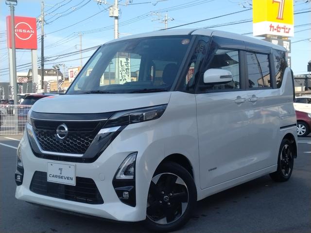 ルークス ハイウェイスター　Ｘ　純正ナビ　全方位カメラ　プロパイロット　障害物センサー　衝突被害軽減ブレーキ　ドライブレコーダー　ＥＴＣ　ＬＥＤヘッドランプ　両側電動スライドドア　ワンオーナー（2枚目）