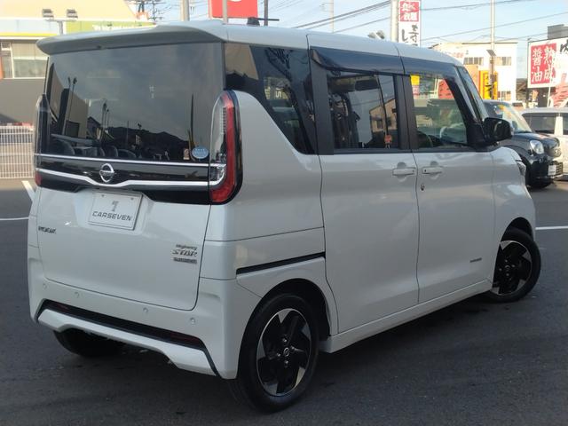 ルークス ハイウェイスター　Ｘ　純正ナビ　全方位カメラ　プロパイロット　障害物センサー　衝突被害軽減ブレーキ　ドライブレコーダー　ＥＴＣ　ＬＥＤヘッドランプ　両側電動スライドドア　ワンオーナー（7枚目）