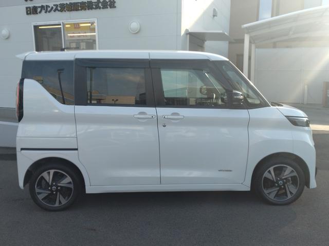 ルークス ハイウェイスターＧタボアバンクロムプロパイロットＥＤ　純正ナビ　アラウンドビューモニター　衝突被害軽減ブレーキ　障害物センサー　プロパイロット　両側電動スライドドア　ドラレコ　ＥＴＣ　シートヒーター　禁煙車　ワンオーナー（4枚目）