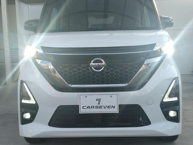 ルークス ハイウェイスターＧタボアバンクロムプロパイロットＥＤ　純正ナビ　アラウンドビューモニター　衝突被害軽減ブレーキ　障害物センサー　プロパイロット　両側電動スライドドア　ドラレコ　ＥＴＣ　シートヒーター　禁煙車　ワンオーナー（6枚目）