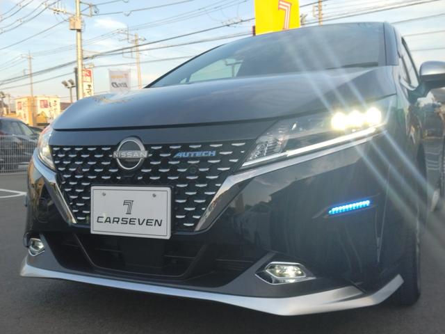 ノート オーテック　純正ナビ　全方位カメラ　衝突被害軽減ブレーキ　障害物センサー　プロパイロット　前後ドライブレコダー　ＬＥＤヘッドランプ　ＥＴＣ　デジタルルームミラー　禁煙車　ワンオーナー（6枚目）