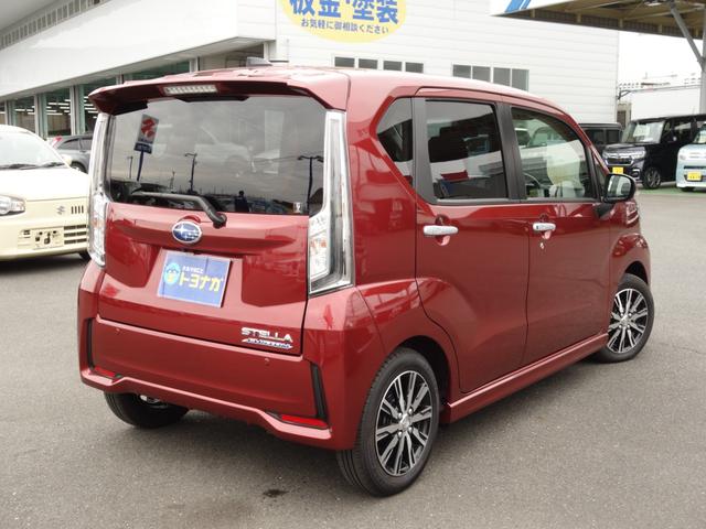 カスタムR スマートアシスト ワンオーナー 新車保証継承付 スマートアシスト フルセグナビTV バックカメラ オートLED ステアリングスイッチ パーキングセンサー シートヒーター 車検R6年11月 走行5540Km(4枚目)