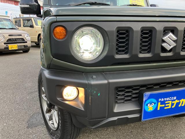 ジムニー ＸＣ　車検整備付　ワンオーナー　マニュアル車　ＬＥＤヘッドライト　バックカメラ　前後ドラレコ　純正７型フルセグＴＶナビ　純正１６インチアルミホイール　ＥＴＣ車載器　シートヒーター　オートハイビーム（14枚目）