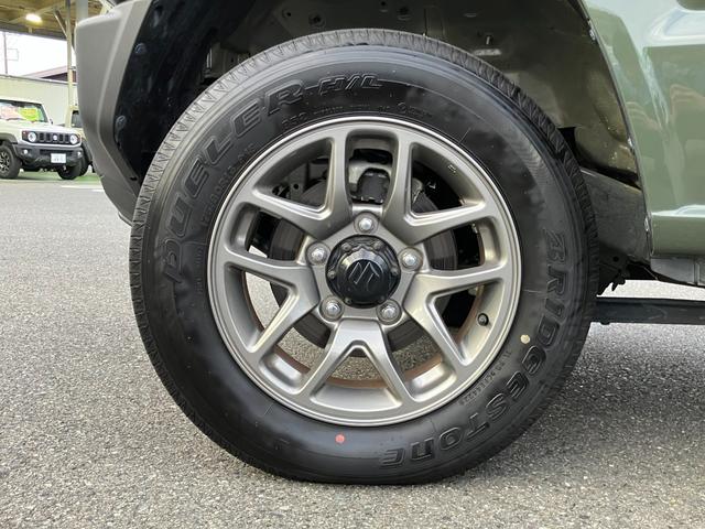 ジムニー ＸＣ　車検整備付　ワンオーナー　マニュアル車　ＬＥＤヘッドライト　バックカメラ　前後ドラレコ　純正７型フルセグＴＶナビ　純正１６インチアルミホイール　ＥＴＣ車載器　シートヒーター　オートハイビーム（15枚目）