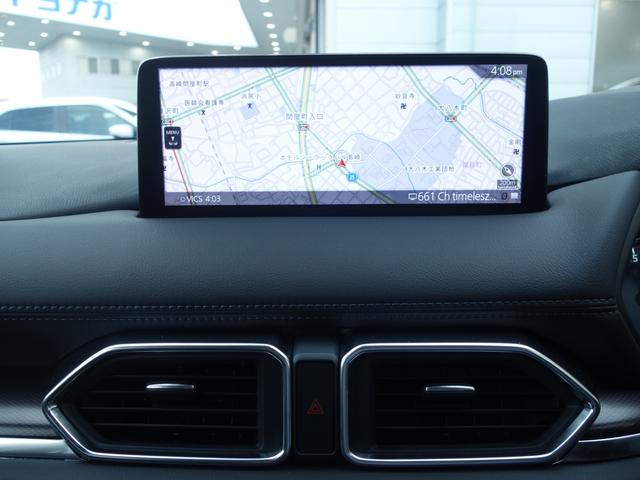 ＣＸ－５ ＸＤ　ブラックセレクション　マツダコネクト　ナビＴＶ付　３６０度カメラ　ドラレコ前後　ＥＴＣ　フロアマット　純正１９ＡＷ　ＡＣＣ　ＢＳＭ　パワーバックドア　シートヒーター　ステアリングヒーター　新車保証継承付（8枚目）