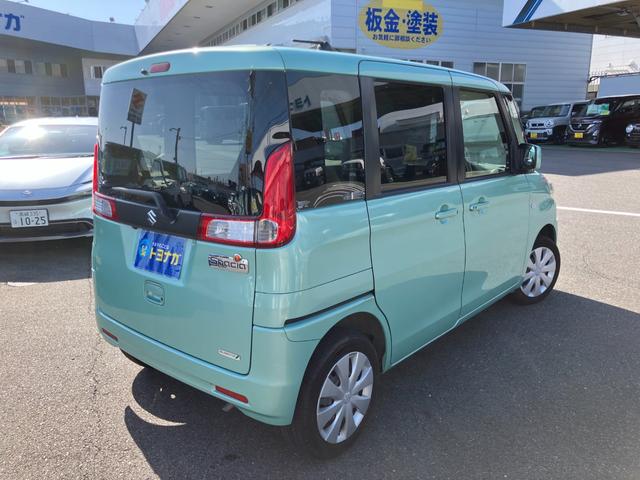 スペーシア Ｘ　７インチナビ　フルセグＴＶ　被害軽減ブレーキ　前後ドラレコ　両側ＰＳＤ　ＥＴＣ　ＨＩＤ　キーフリー　アイドリングストップ　車検令和９年５月　雹凹み（5枚目）