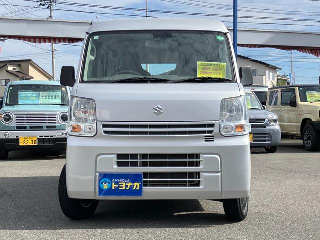 エブリイ ＰＡ　被害軽減ブレーキＲＢＳ付　５ＡＧＳ　エアコン　パワステ　エアバッグ　ＡＢＳ　フロアマット　ドアバイザー　車検整備付　走行３４１１２ＫＭ（2枚目）