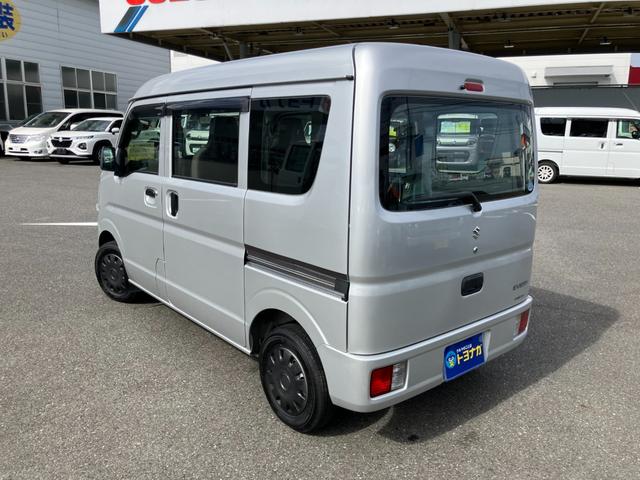 エブリイ ＰＡ　被害軽減ブレーキＲＢＳ付　５ＡＧＳ　エアコン　パワステ　エアバッグ　ＡＢＳ　フロアマット　ドアバイザー　車検整備付　走行３４１１２ＫＭ（5枚目）