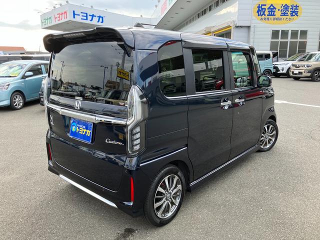 N-BOXカスタム L 純正7インチメモリーナビ フルセグTV バックカメラ ETC 前後ドラレコ 両側パワースライドドア ACC レーンキープアシスト シートヒーター ワンオーナー キーフリー LEDライト(4枚目)