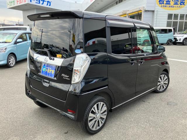 デイズルークス ハイウェイスター　Ｘターボ　ナビフルセグＴＶ　アラウンドビュー　ＬＥＤライト　シートヒーター　パワースライド　ＥＴＣ　マットバイザー　前後ドラレコ　ターボ付　１５ＡＷ　エマージェンシーブレーキ　走行２７０３７ＫＭ　車検Ｒ９年４月（4枚目）