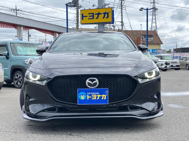 MAZDA3ファストバック 20S レトロスポーツエディション 10.25インチ ナビフルセグTV 360度ビューモニター オートエグゼエアロ BOSE ETC LEDライト SBS付 ACC BSM HUD マット バイザー 新車保証継承付(2枚目)