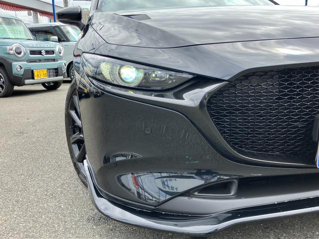 MAZDA3ファストバック 20S レトロスポーツエディション 10.25インチ ナビフルセグTV 360度ビューモニター オートエグゼエアロ BOSE ETC LEDライト SBS付 ACC BSM HUD マット バイザー 新車保証継承付(15枚目)