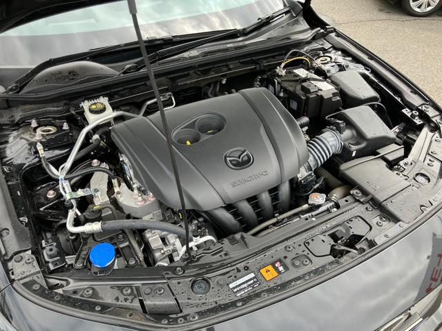 MAZDA3ファストバック 20S レトロスポーツエディション 10.25インチ ナビフルセグTV 360度ビューモニター オートエグゼエアロ BOSE ETC LEDライト SBS付 ACC BSM HUD マット バイザー 新車保証継承付(21枚目)