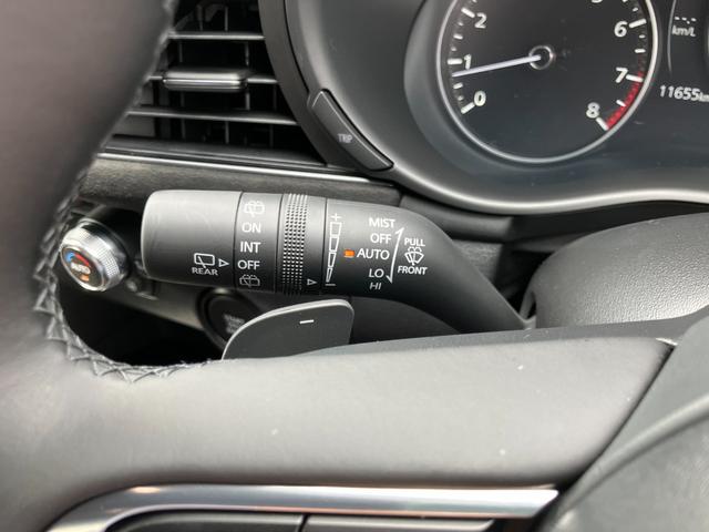 MAZDA3ファストバック 20S レトロスポーツエディション 10.25インチ ナビフルセグTV 360度ビューモニター オートエグゼエアロ BOSE ETC LEDライト SBS付 ACC BSM HUD マット バイザー 新車保証継承付(38枚目)
