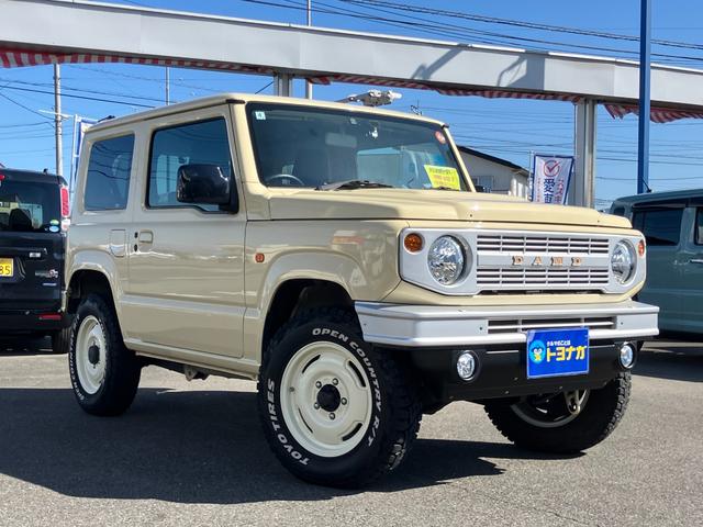 ジムニー XG 雹凹みあり 5MT ダムドリトルB ワンオーナー 車検令和9年4月 TOYOオープンカントリー APIOマフラー ディスプレイオーディオ ETC 360度ドライブレコーダー 前席シートヒーター(4枚目)