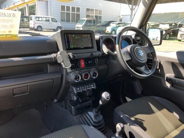 ジムニー XG 雹凹みあり 5MT ダムドリトルB ワンオーナー 車検令和9年4月 TOYOオープンカントリー APIOマフラー ディスプレイオーディオ ETC 360度ドライブレコーダー 前席シートヒーター(6枚目)