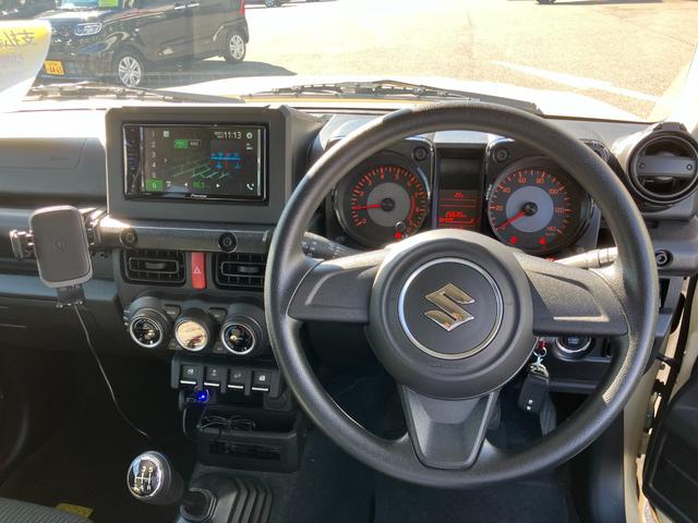 ジムニー XG 雹凹みあり 5MT ダムドリトルB ワンオーナー 車検令和9年4月 TOYOオープンカントリー APIOマフラー ディスプレイオーディオ ETC 360度ドライブレコーダー 前席シートヒーター(21枚目)