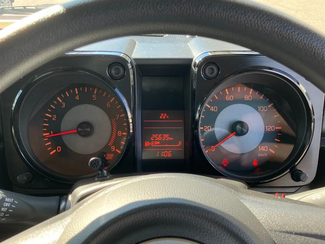 ジムニー XG 雹凹みあり 5MT ダムドリトルB ワンオーナー 車検令和9年4月 TOYOオープンカントリー APIOマフラー ディスプレイオーディオ ETC 360度ドライブレコーダー 前席シートヒーター(25枚目)