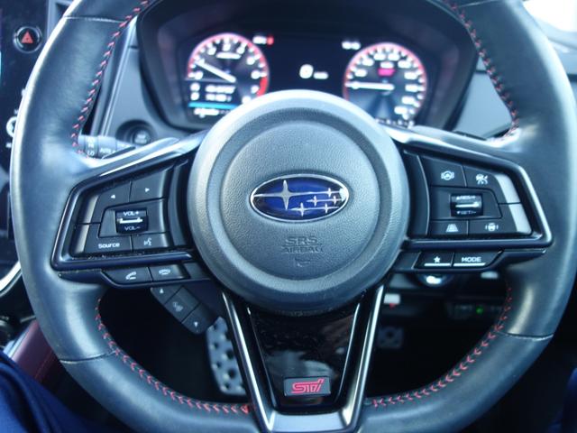 レヴォーグ STIスポーツ EX ワンオーナー 12.3インチナビTV バックカメラ STIエアロ ENKEI18インチアルミ アイサイトX 革シート ドラレコ ETC2.0 パワーバックドア BSM 車検整備付 走行27848KM(27枚目)