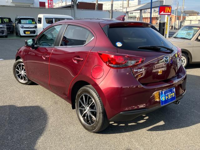 MAZDA2 15S 純正7インチナビ フルセグTV バックカメラ キーフリー LEDライト 前後コーナーソナー ETC BSM マット Bluetooth ステアリングスイッチ SCBS 前側ドラレコ(5枚目)
