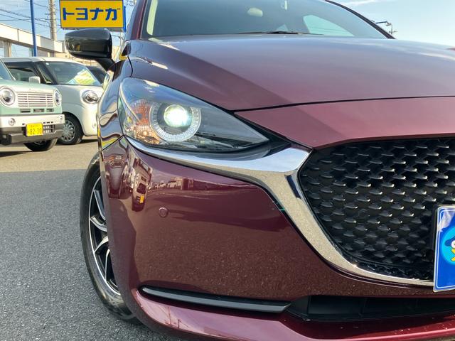 MAZDA2 15S 純正7インチナビ フルセグTV バックカメラ キーフリー LEDライト 前後コーナーソナー ETC BSM マット Bluetooth ステアリングスイッチ SCBS 前側ドラレコ(22枚目)