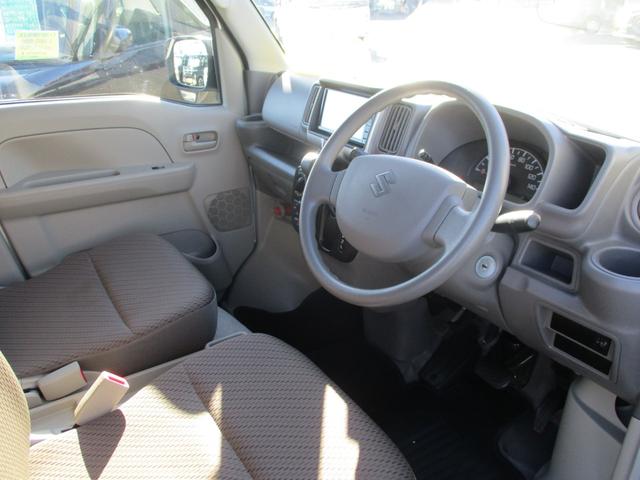 エブリイ ＰＣリミテッド　７インチナビ　ワンセグＴＶ　キーレス　ドラレコ　フロアマット　ドアバイザー　パワーウィンドー　タイヤ４本新品交換　雹凹み（8枚目）