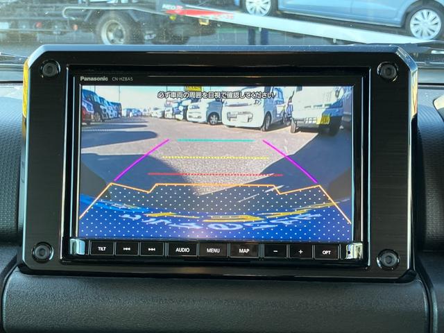 ジムニー ＸＣ　純正８インチナビ　フルセグＴＶ　バックカメラ　ＬＥＤライト　シートヒーター　クルコン　ＥＴＣ　マットバイザー　純正アルミ１６インチ　ワンオーナー　新車保障継承付　ＤＳＢＳ　キーフリー　走行１６００ＫＭ（9枚目）