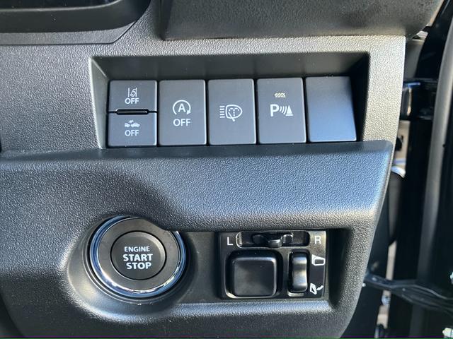 ジムニー ＸＣ　純正８インチナビ　フルセグＴＶ　バックカメラ　ＬＥＤライト　シートヒーター　クルコン　ＥＴＣ　マットバイザー　純正アルミ１６インチ　ワンオーナー　新車保障継承付　ＤＳＢＳ　キーフリー　走行１６００ＫＭ（12枚目）