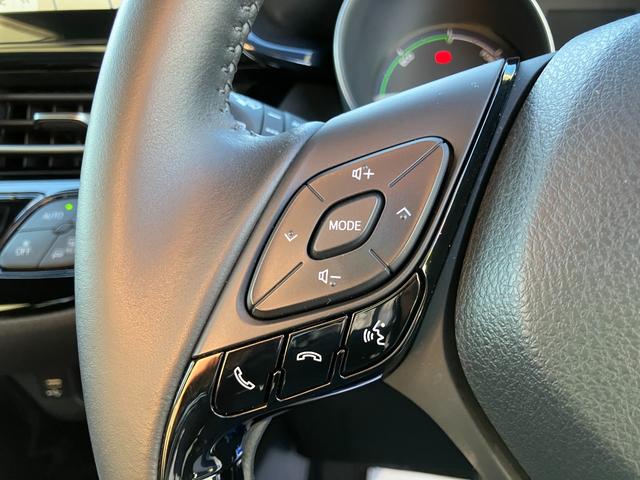 Ｃ－ＨＲ Ｇ　モード　ネロ　セーフティプラスＩＩ　純正８インチナビ　パノラミックモニター　ＬＥＤライト　ハーフレザーシート　シートヒーター　セーフティセンス　ＡＣＣ　ＢＳＭ　ＥＴＣ　ソナー　前後ドラレコ　車検Ｒ９年５月　走行２１８３８ＫＭ（18枚目）