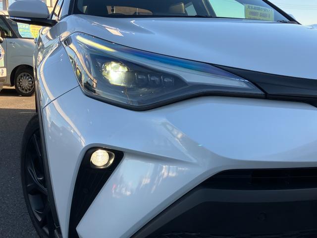 Ｃ－ＨＲ Ｇ　モード　ネロ　セーフティプラスＩＩ　純正８インチナビ　パノラミックモニター　ＬＥＤライト　ハーフレザーシート　シートヒーター　セーフティセンス　ＡＣＣ　ＢＳＭ　ＥＴＣ　ソナー　前後ドラレコ　車検Ｒ９年５月　走行２１８３８ＫＭ（22枚目）