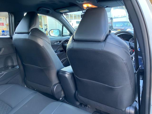 Ｃ－ＨＲ Ｇ　モード　ネロ　セーフティプラスＩＩ　純正８インチナビ　パノラミックモニター　ＬＥＤライト　ハーフレザーシート　シートヒーター　セーフティセンス　ＡＣＣ　ＢＳＭ　ＥＴＣ　ソナー　前後ドラレコ　車検Ｒ９年５月　走行２１８３８ＫＭ（38枚目）