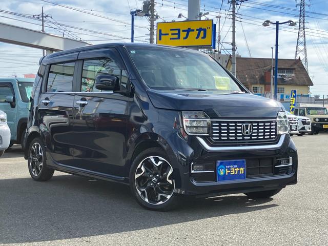 Ｎ－ＷＧＮカスタム Ｌ・ターボホンダセンシング　純正８型ナビ　フルセグＴＶ　バックカメラ　ビルトインＥＴＣ　純正前後ドラレコ　ＬＥＤヘッドライト　電動パーキング　アダプティブクルーズコントロール　リアパーキンセンサー　オートハイビーム（3枚目）