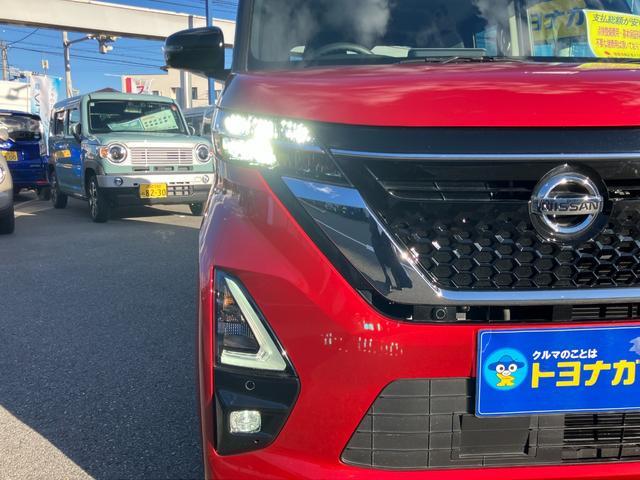 ルークス ハイウェイスター　Ｘ　純正９インチナビ　フルセグＴＶ　アラウンドビューモニター　前後ドラレコ　衝突被害軽減ブレーキ　スマートキー　ＬＥＤライト　ソナー　左パワースライドドア　純正アルミ　走行１６４０４ｋｍ　車検Ｒ９年８月（15枚目）