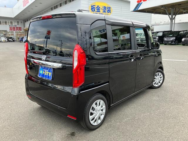 Ｎ－ＢＯＸ Ｌ　ワンオーナー　純正ナビ　バックカメラ　ＬＥＤライト　パワースライド　ドラレコ前後　シートヒーター前両席　ＡＣＣ　ホンダセンシング　車線逸脱抑制　後方ソナー　車検Ｒ９年９月　走行２７４６１ＫＭ（4枚目）