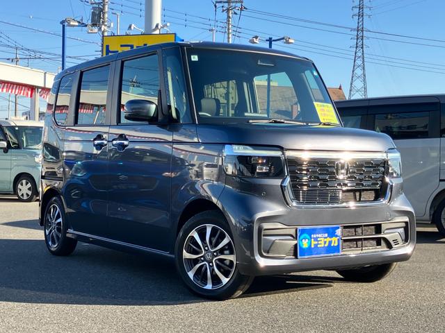 N-BOXカスタム ベースグレード 純正8インチフルセグナビTV バックカメラ ホンダセンシング 両側パワースライドドア LEDヘッドライト 14インチアルミ 前席シートヒーター フロアマット アダプティブクルーズコントロール(3枚目)