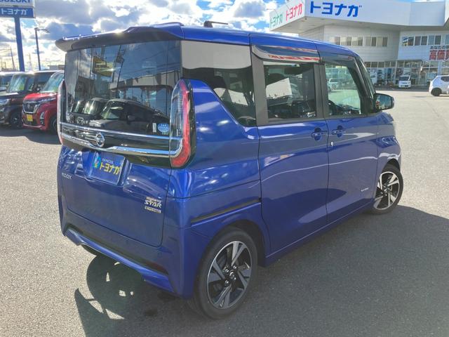 ルークス ハイウェイスター　Ｇターボプロパイロットエディション　純正１０インチナビＴＶ　アラウンドビューモニター　ＥＴＣ２．０　被害軽減ブレーキ　プロパイロット　前後ドラレコ　両側ＰＳＤ　ＬＥＤライト　純正１５ＡＷ　キーフリー　タイヤ４本新品　走行１５１００ＫＭ（4枚目）