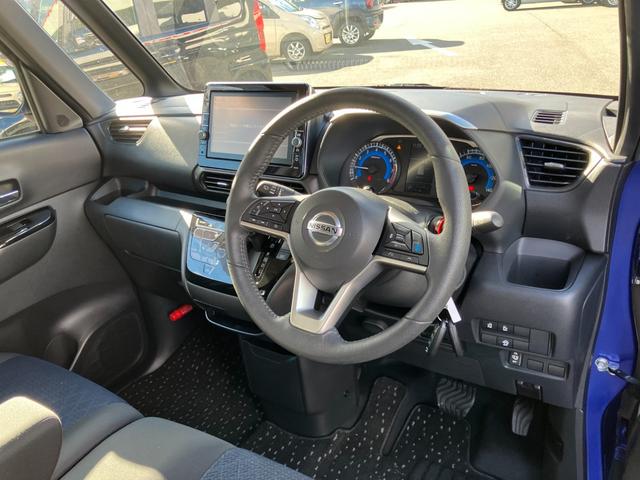 ルークス ハイウェイスター　Ｇターボプロパイロットエディション　純正１０インチナビＴＶ　アラウンドビューモニター　ＥＴＣ２．０　被害軽減ブレーキ　プロパイロット　前後ドラレコ　両側ＰＳＤ　ＬＥＤライト　純正１５ＡＷ　キーフリー　タイヤ４本新品　走行１５１００ＫＭ（7枚目）