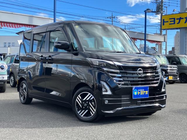 ルークス ハイウェイスター X プロパイロットエディション 後期型 純正9インチナビTV アラウンドビュー プロパイロット ETC 電子ルームミラー 両側パワースライド LED ACC レーンアシスト 純正アルミ ソナー前後 車検整備付 走行15078KM(3枚目)