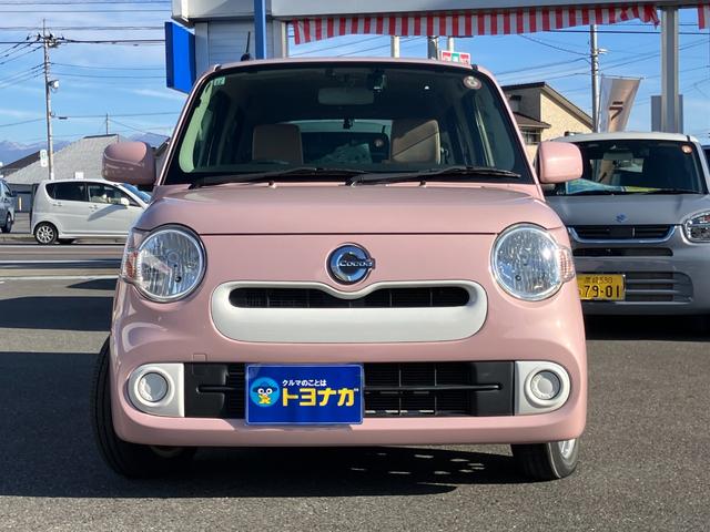 ミラココア ココアＸ　純正７インチナビ　フルセグＴＶ　バックカメラ　３６０°ドラレコ　ＨＩＤライト　キーレス　ＣＤ・ＤＶＤ再生　ＥＴＣ　マットバイザー　Ｂｌｕｅｔｏｏｔｈ　アイストップ　タイヤ２本新品（2枚目）