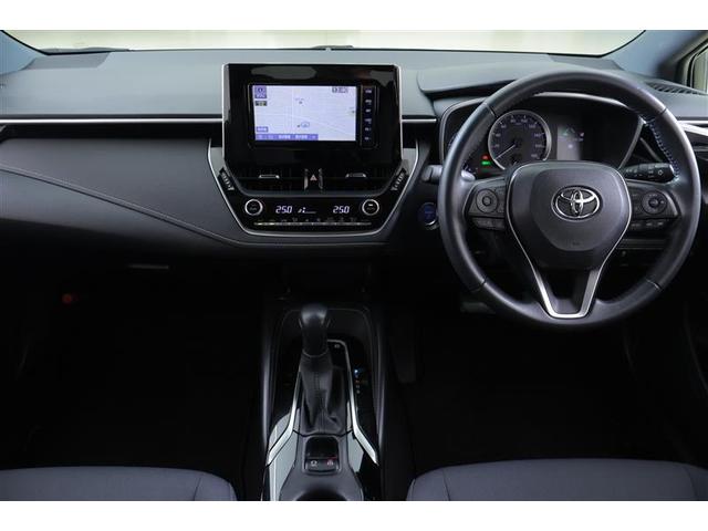 カローラスポーツ ハイブリッドＧ　衝突軽減　イモビ　アルミ　地デジ　メモリーナビゲーション　サイドエアバッグ　ドラレコ付き　クルコン　ナビＴＶ　ＬＥＤヘッドライト　ＥＳＣ　記録簿　ＥＴＣ　オートエアコン　パワステ　ＡＢＳ　エアバッグ（4枚目）